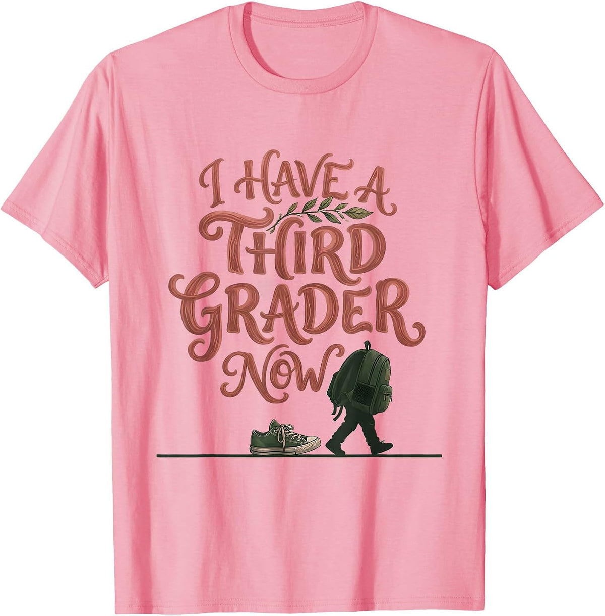 Men's I Have A Third Grader Now Retro Third Grade Back To School T-Shirt - Pink