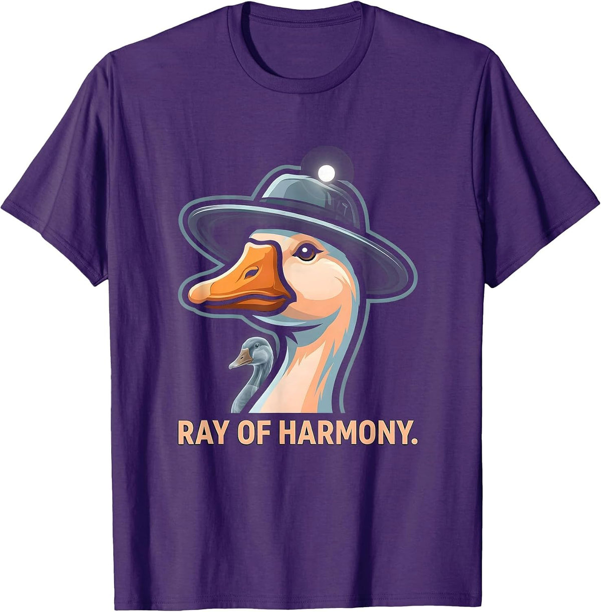 Ray of Harmony Funny Radiologic Technologist X-ray Tech Gift T-Shirt - Purple