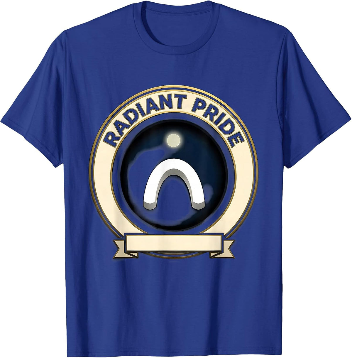 Radiant Pride Funny Radiologic Technologist X-ray CT MRI T-Shirt - Royal Blue