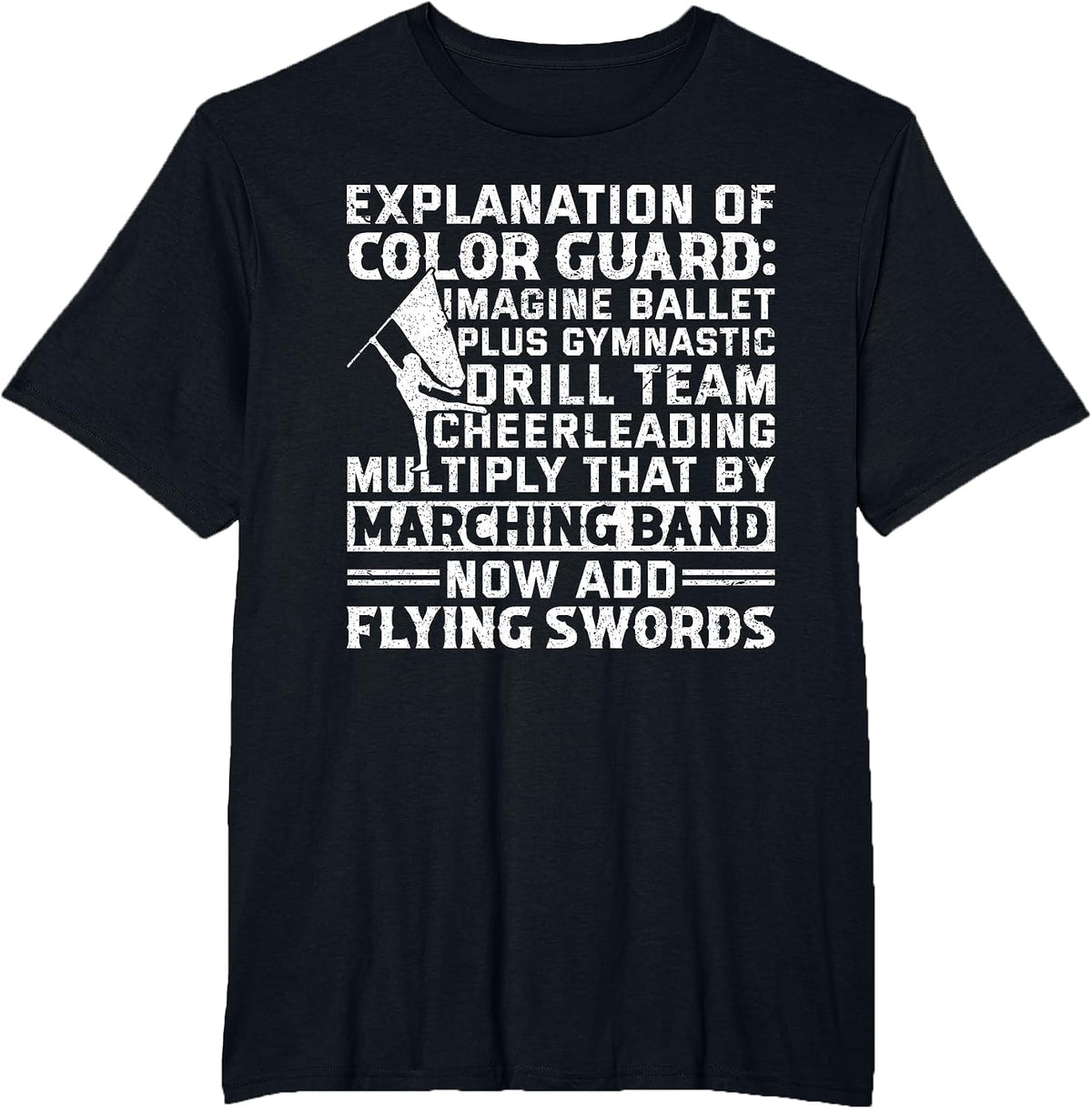 Color Guard Explanation of Color Guard T-Shirt - Black