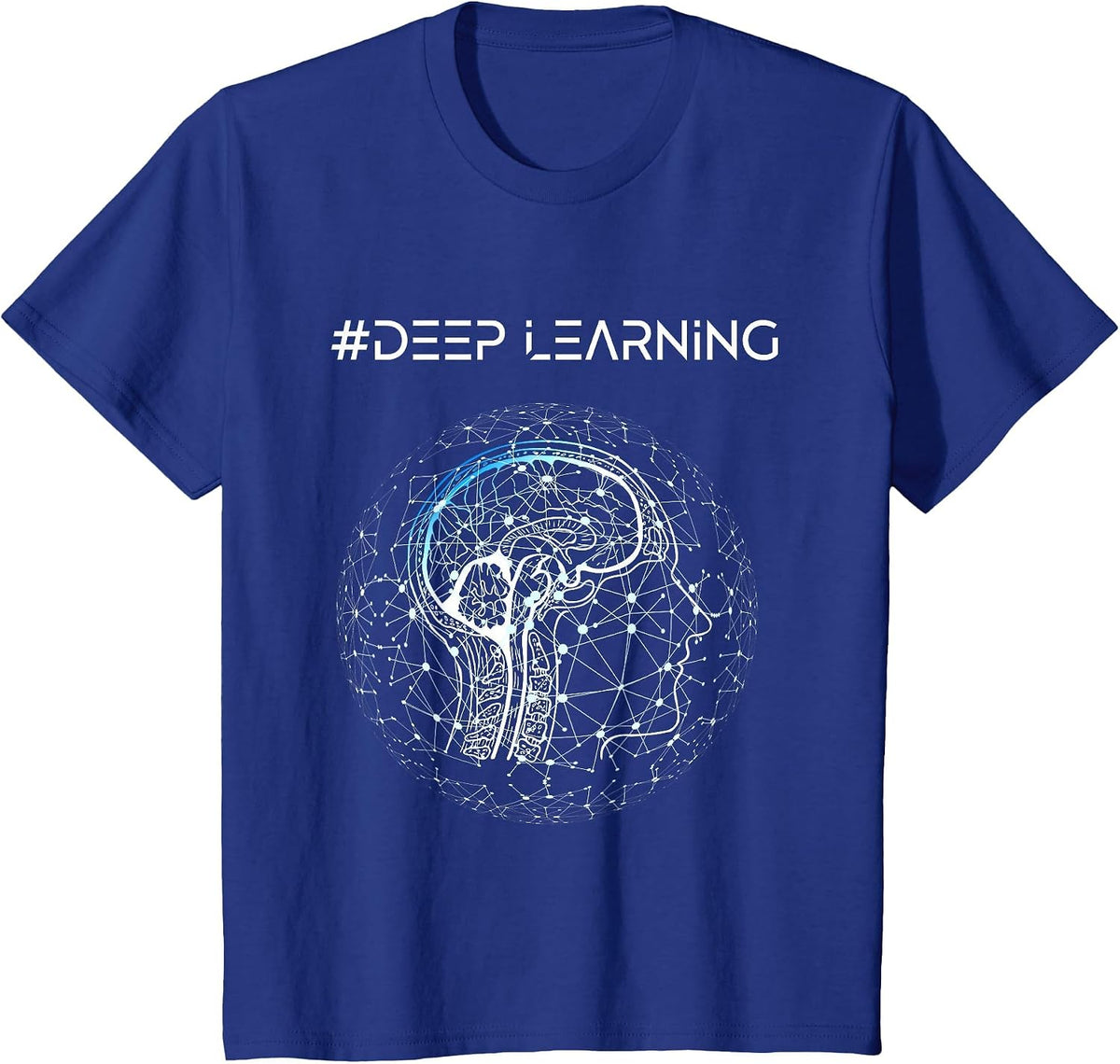 Deep Learning Data Science Machine Learning AI T-Shirt - Royal Blue
