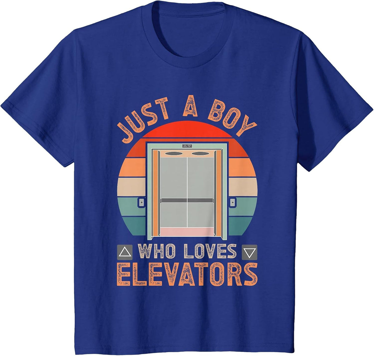 Elevator Mechanic Elevator T-Shirt - Royal Blue