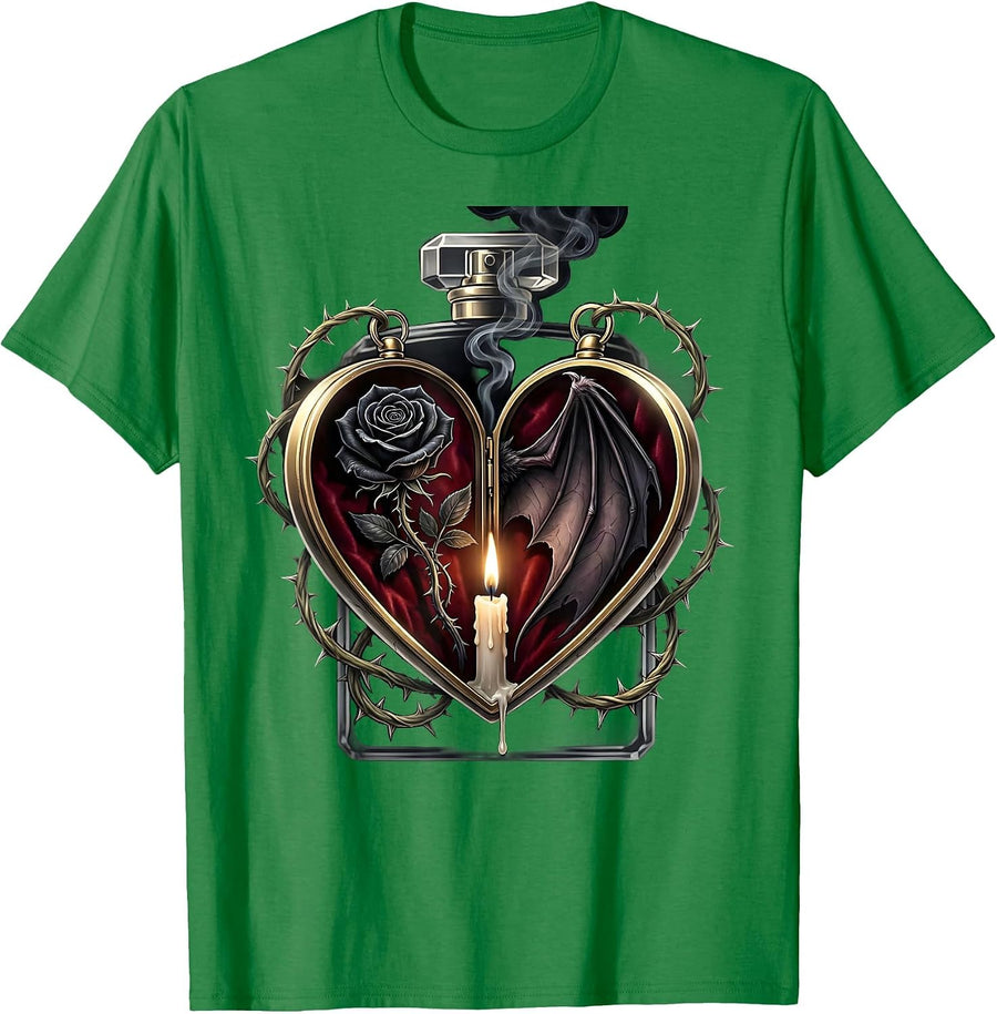 Men's Lone Astronaut Drifting From Space Station T-Shirt - Kelly Green