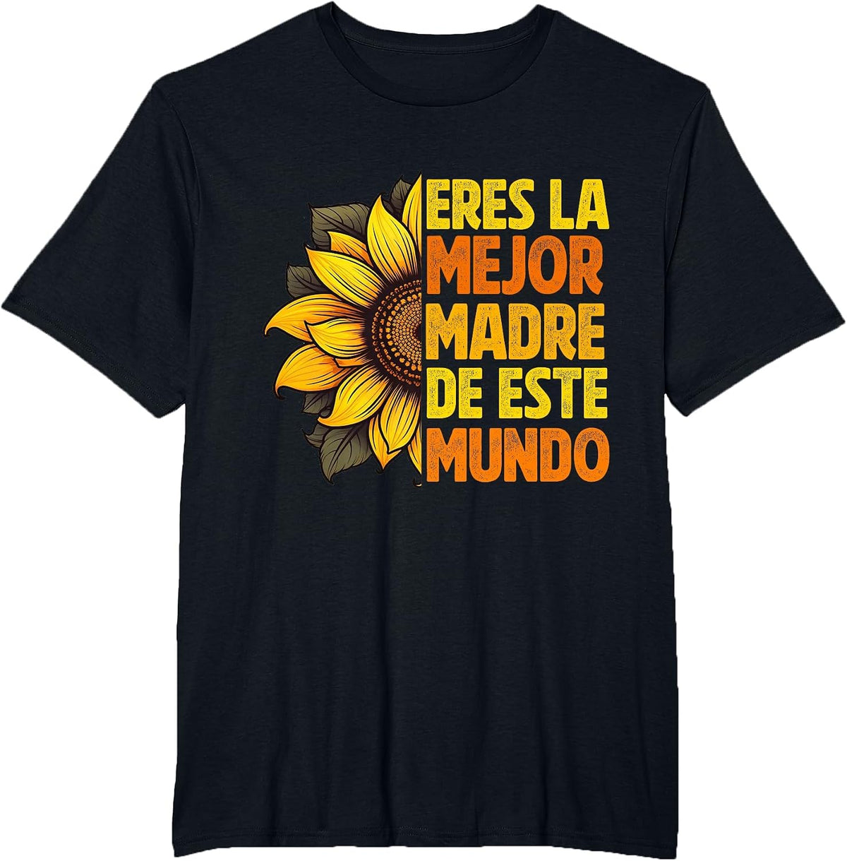 Regalos para Mama Dia De Las Madre Espanol Camiseta Abuela T-Shirt - Black