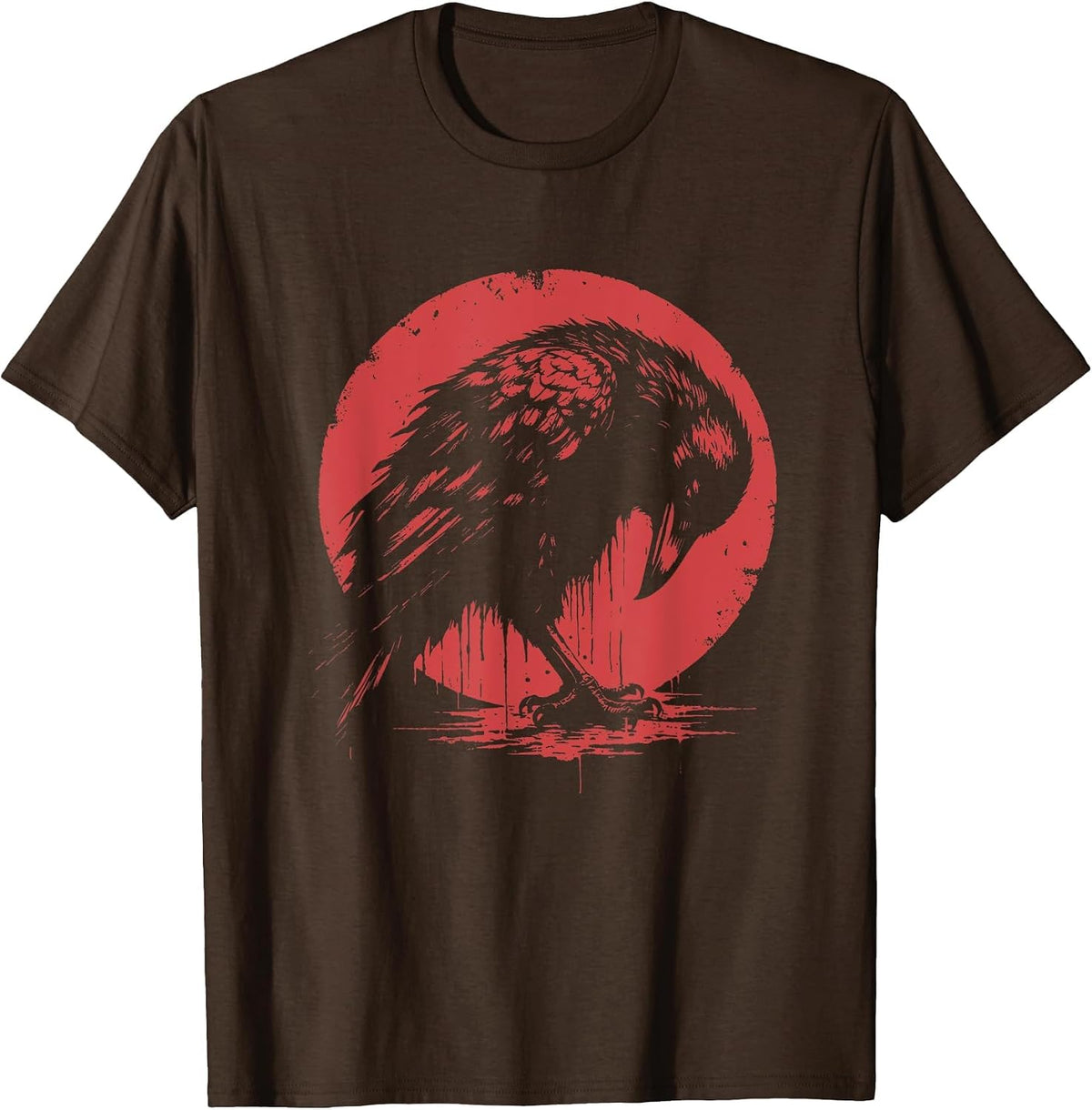 Vintage Occult Art T-Shirt - Brown