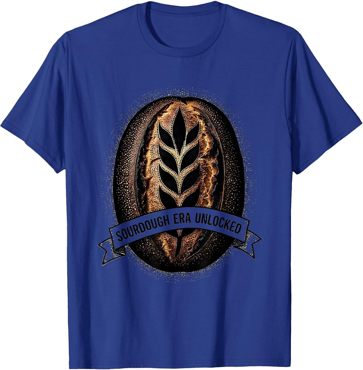Men's In My Sourdough Era Unlocked Design T-Shirt - Royal Blue