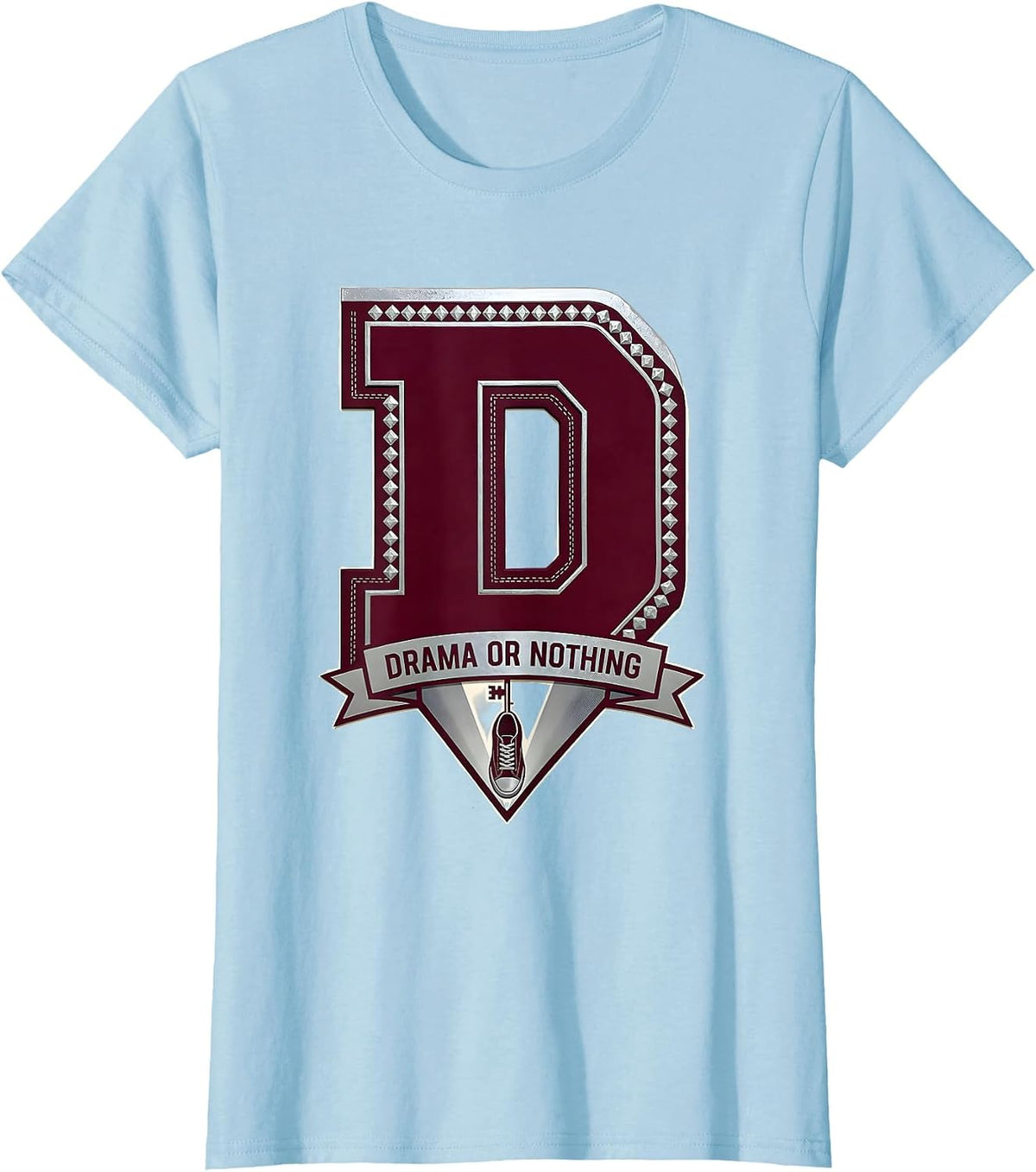 Drama Or Nothing Funny Drama Club Back to School T-Shirt - Baby Blue
