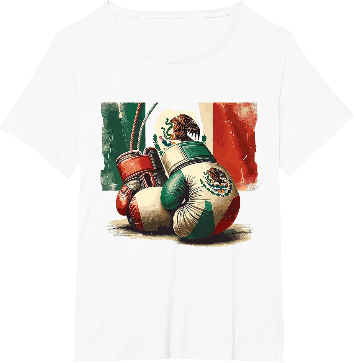 Boxing Mexico T-Shirt - White