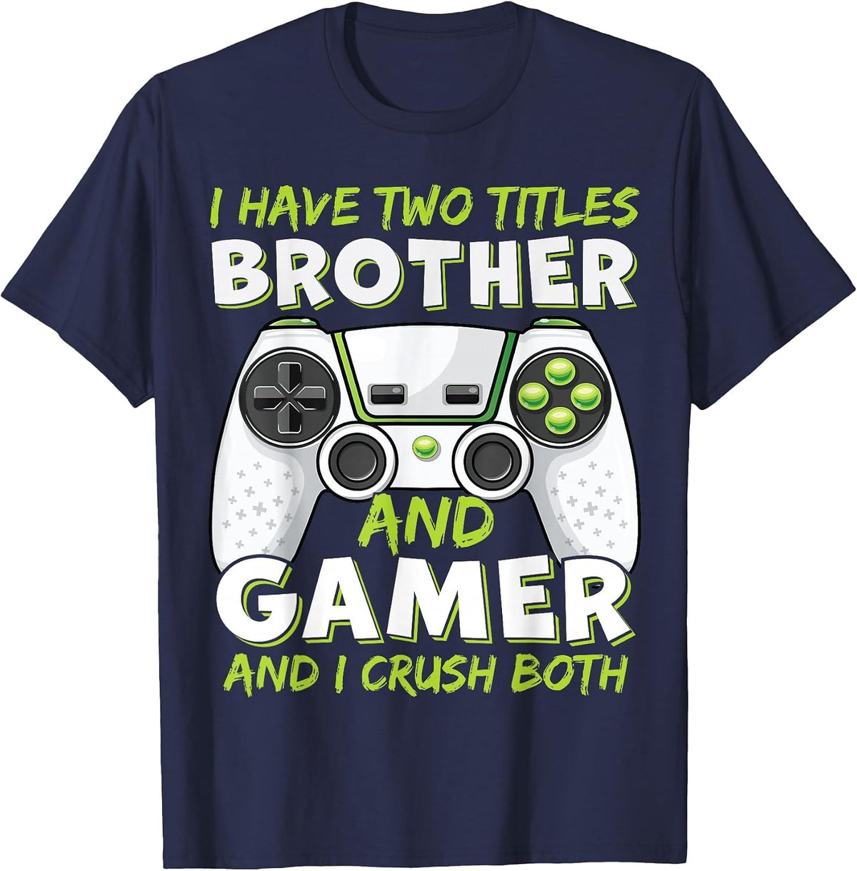 Funny Gaming Boys Girls Men Gamer Video Game T-Shirt - Navy Blue