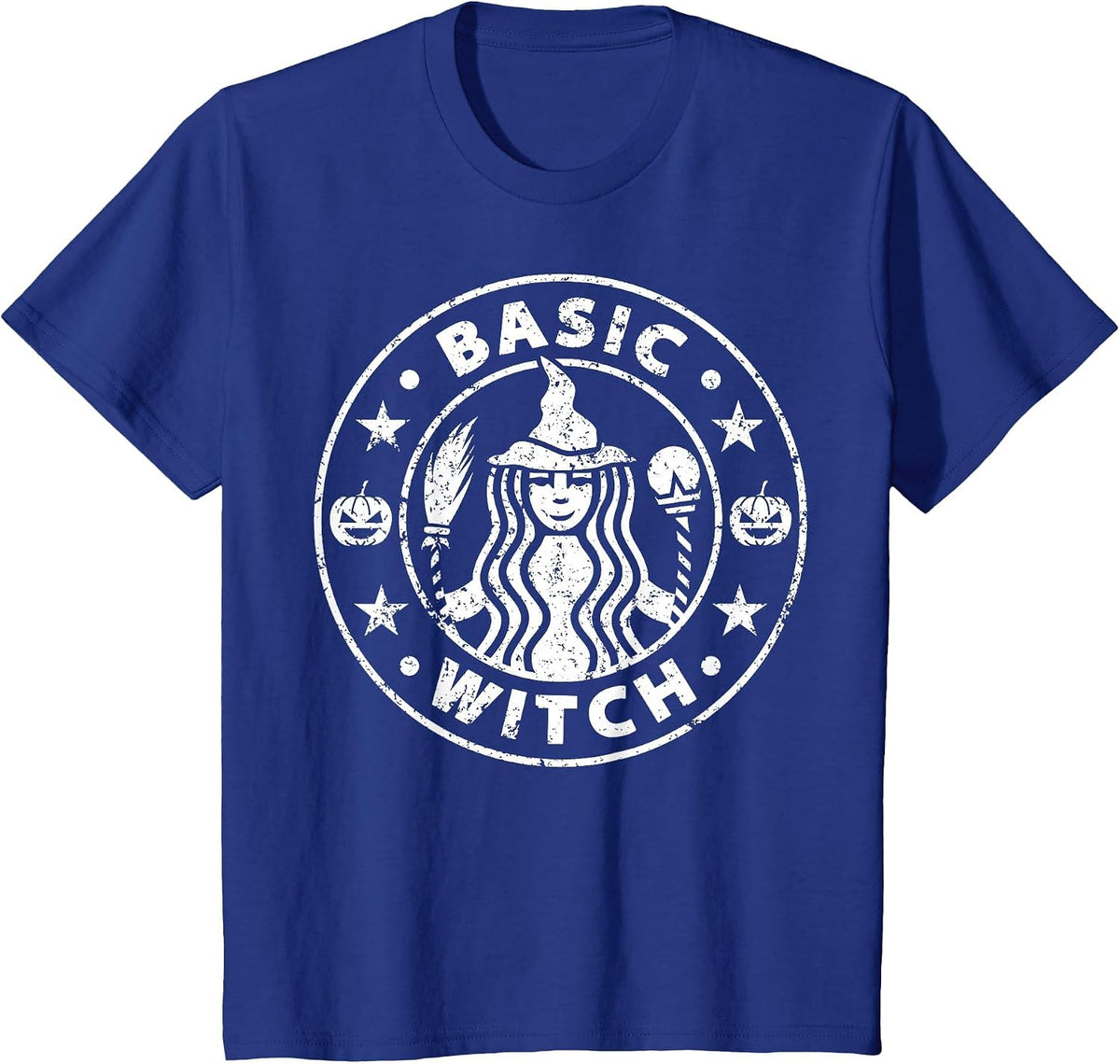 Basic Witch T-Shirt - Royal Blue