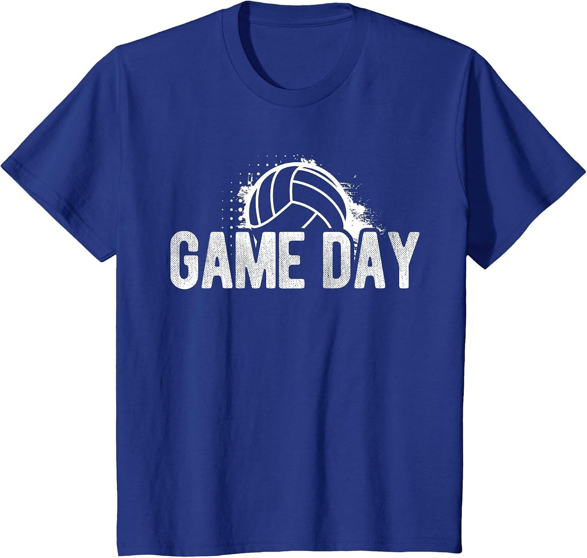 Game Day Volleyball Game Day Athlete Sport Hobby Coach T-Shirt - Royal Blue