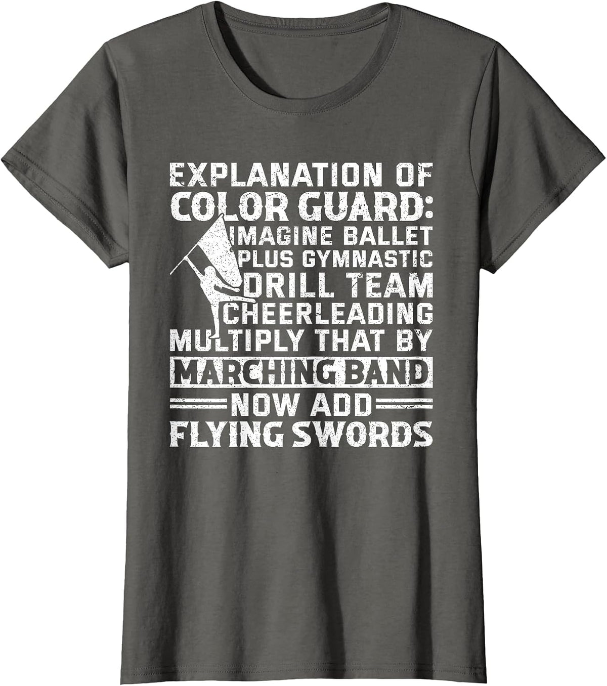 Color Guard Explanation of Color Guard T-Shirt - Asphalt Grey