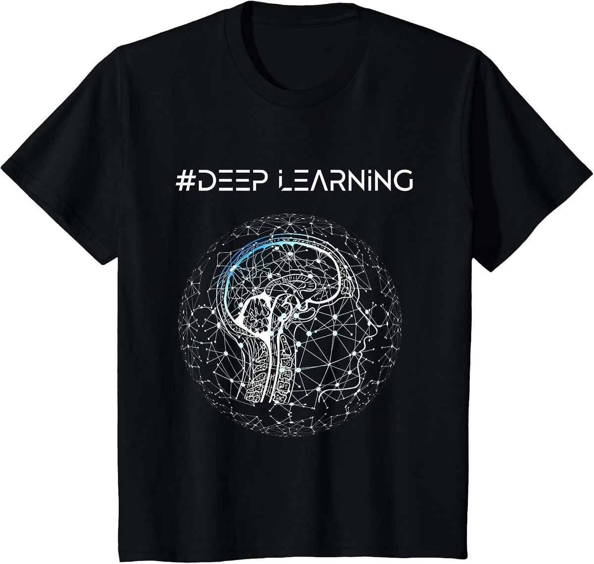 Deep Learning Data Science Machine Learning AI T-Shirt - Black