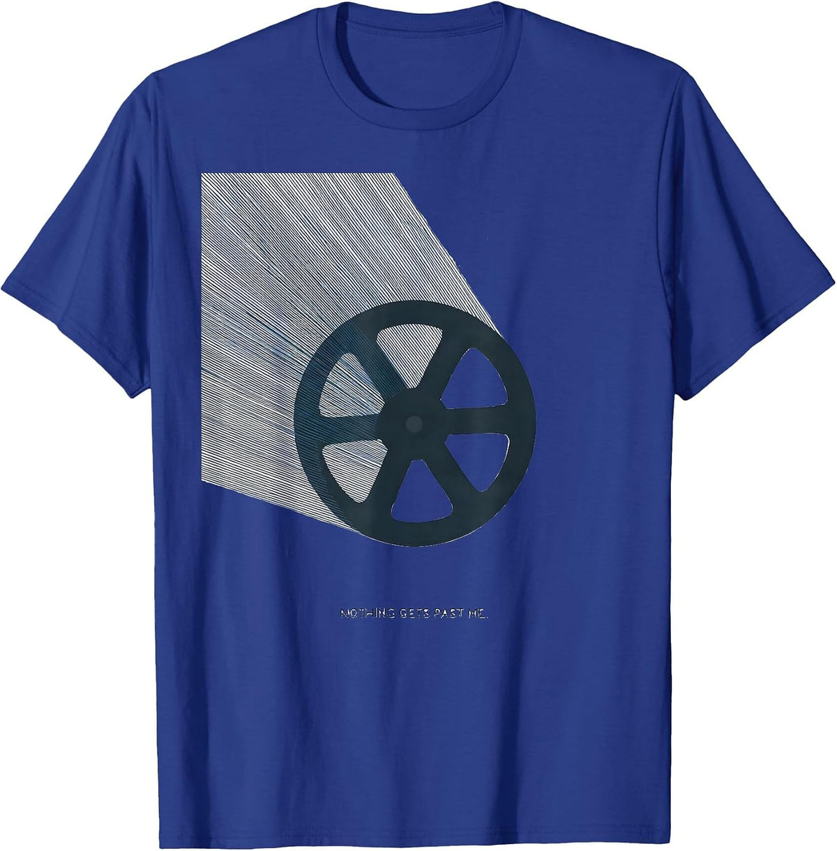 Nothing Gets Past Me Funny Plumber Pipefitter Trade Humor T-Shirt - Royal Blue