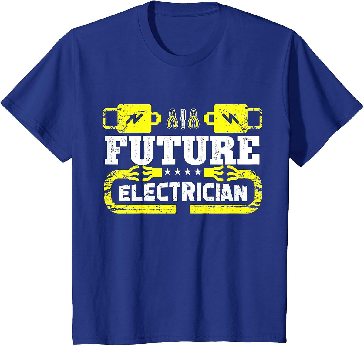 Future Electrician Apprentice in Training T-Shirt - Royal Blue