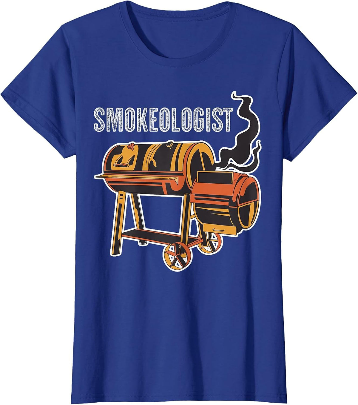 Smokeologist T-Shirt - Royal Blue