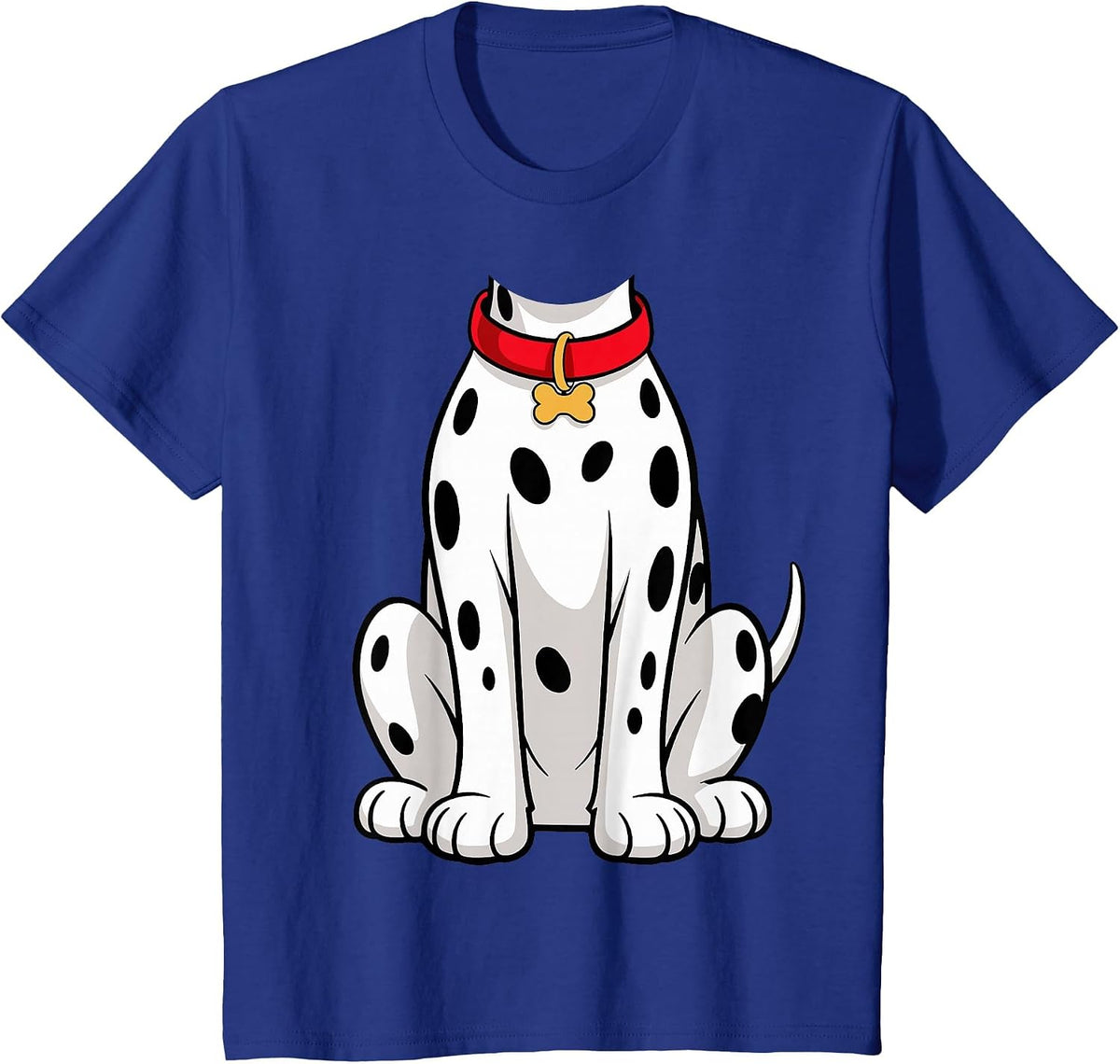 Dalmatian Shirt Adult Men Women Kids Dalmatian Costume T-Shirt - Royal Blue