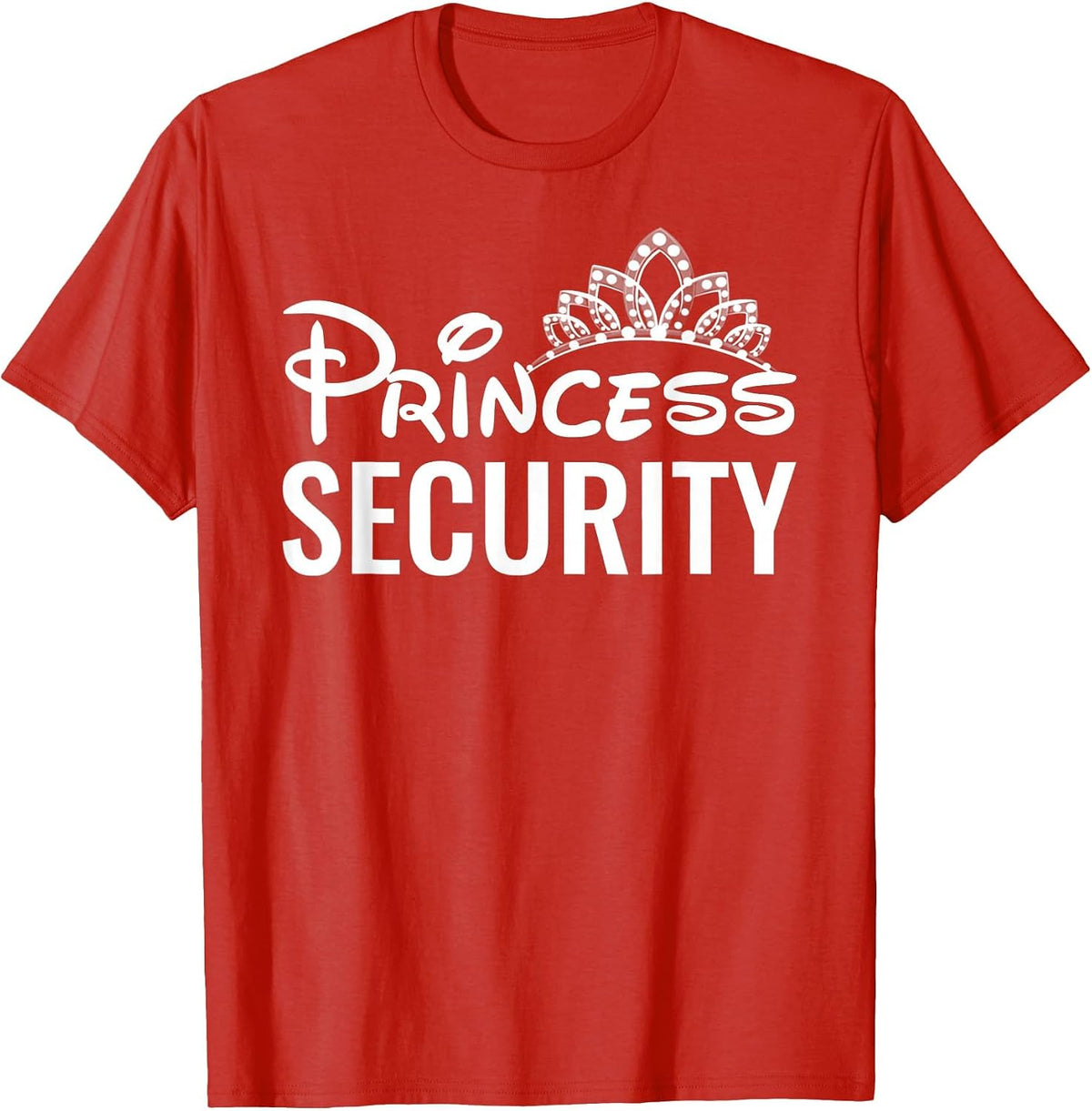 Halloween Princess Security T-Shirt - Red