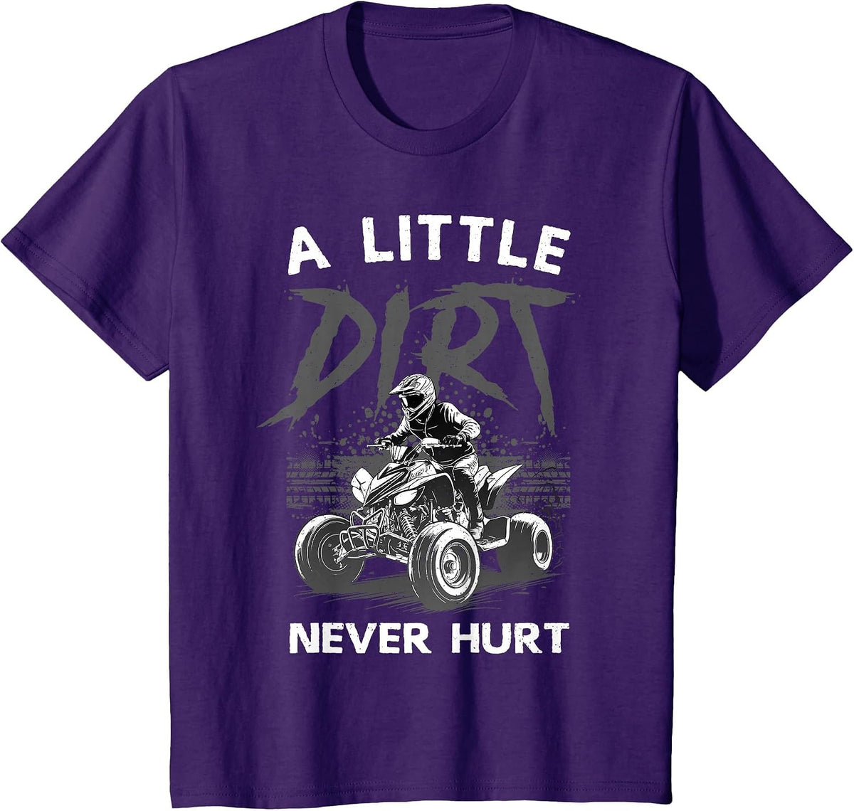 Cool ATV Design for Men Women Kids Quad 4 Wheeler ATV Riding T-Shirt - Purple