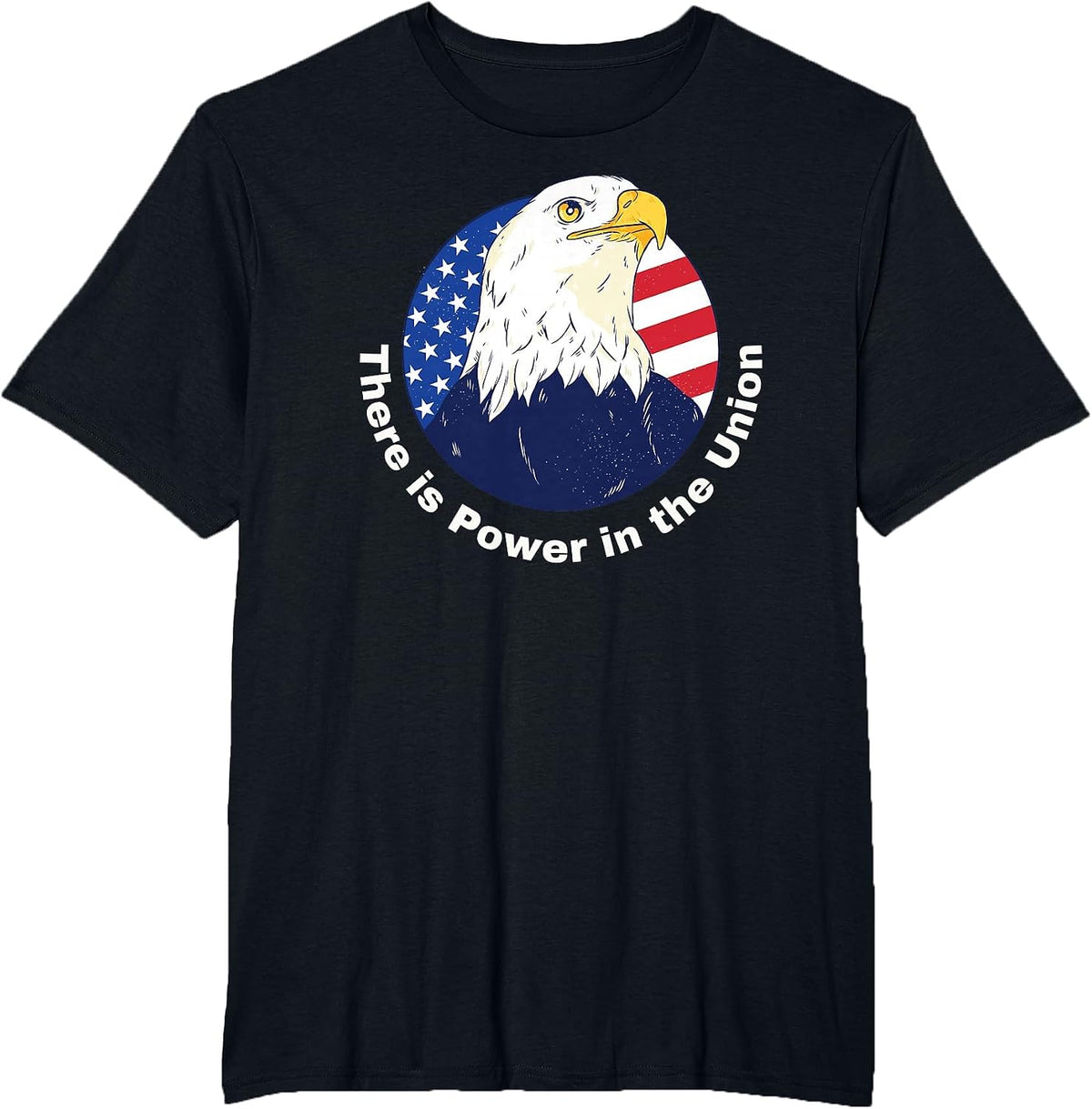 There is Power in the Union - Pro-Union Rights Tee T-Shirt - Black