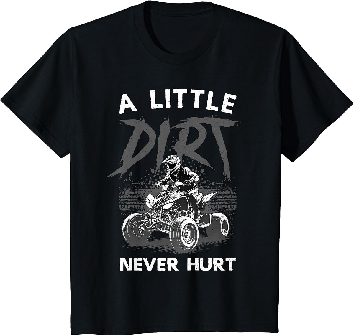Cool ATV Design for Men Women Kids Quad 4 Wheeler ATV Riding T-Shirt - Black