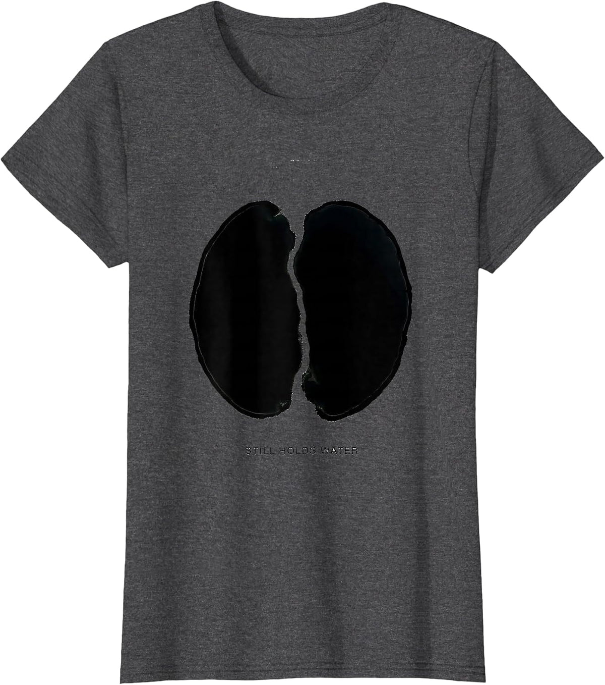 Women's Still Holds Water Silly Political Satire Gulf Lake Renaming T-Shirt - Dark Heather Grey