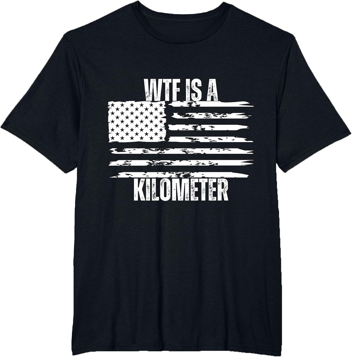 WTF is a Kilometer T-Shirt - Black