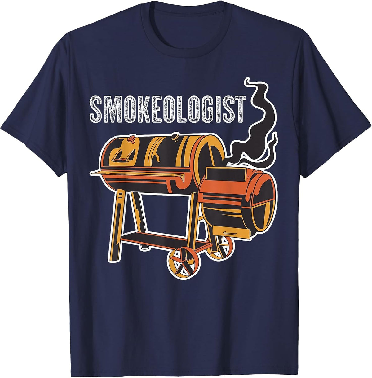 Smokeologist T-Shirt - Navy Blue