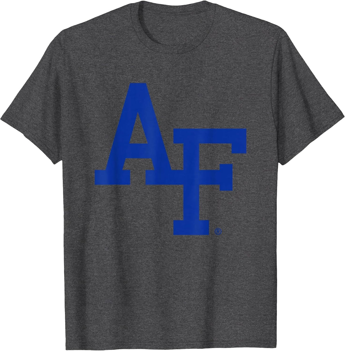 Air Force Falcons Icon Officially Licensed T-Shirt - Dark Heather Grey