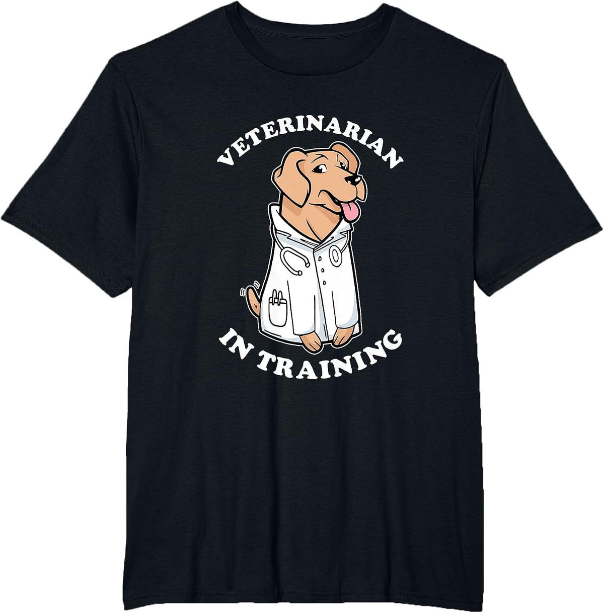 Veterinarian in Training T-Shirt - Black