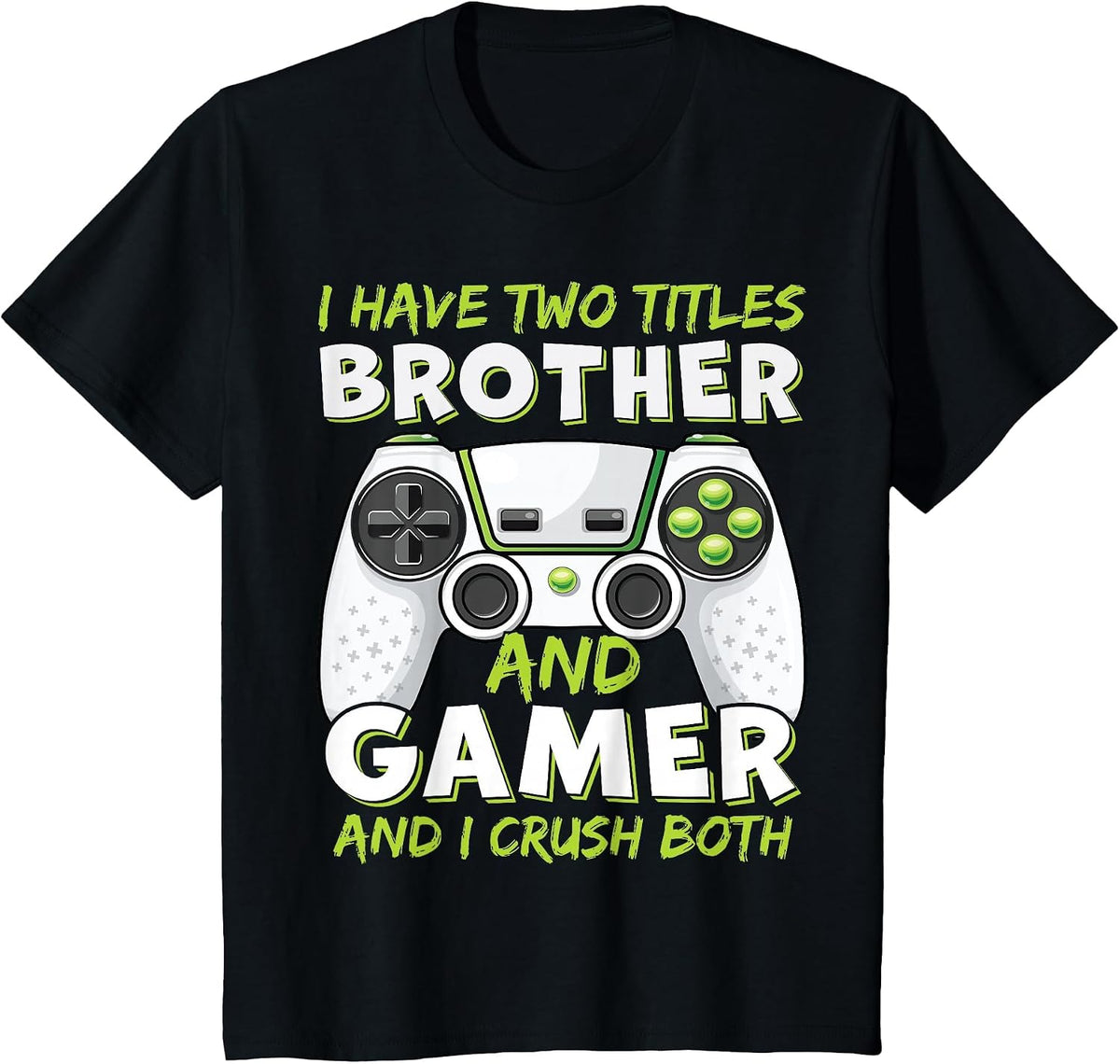 Funny Gaming Boys Girls Men Gamer Video Game T-Shirt - Black