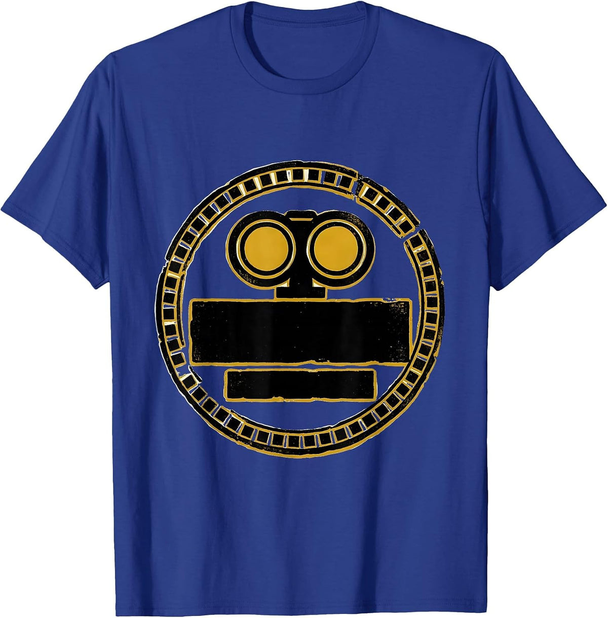 School Bus Driver Costume Badge Funny Role Play T-Shirt - Royal Blue