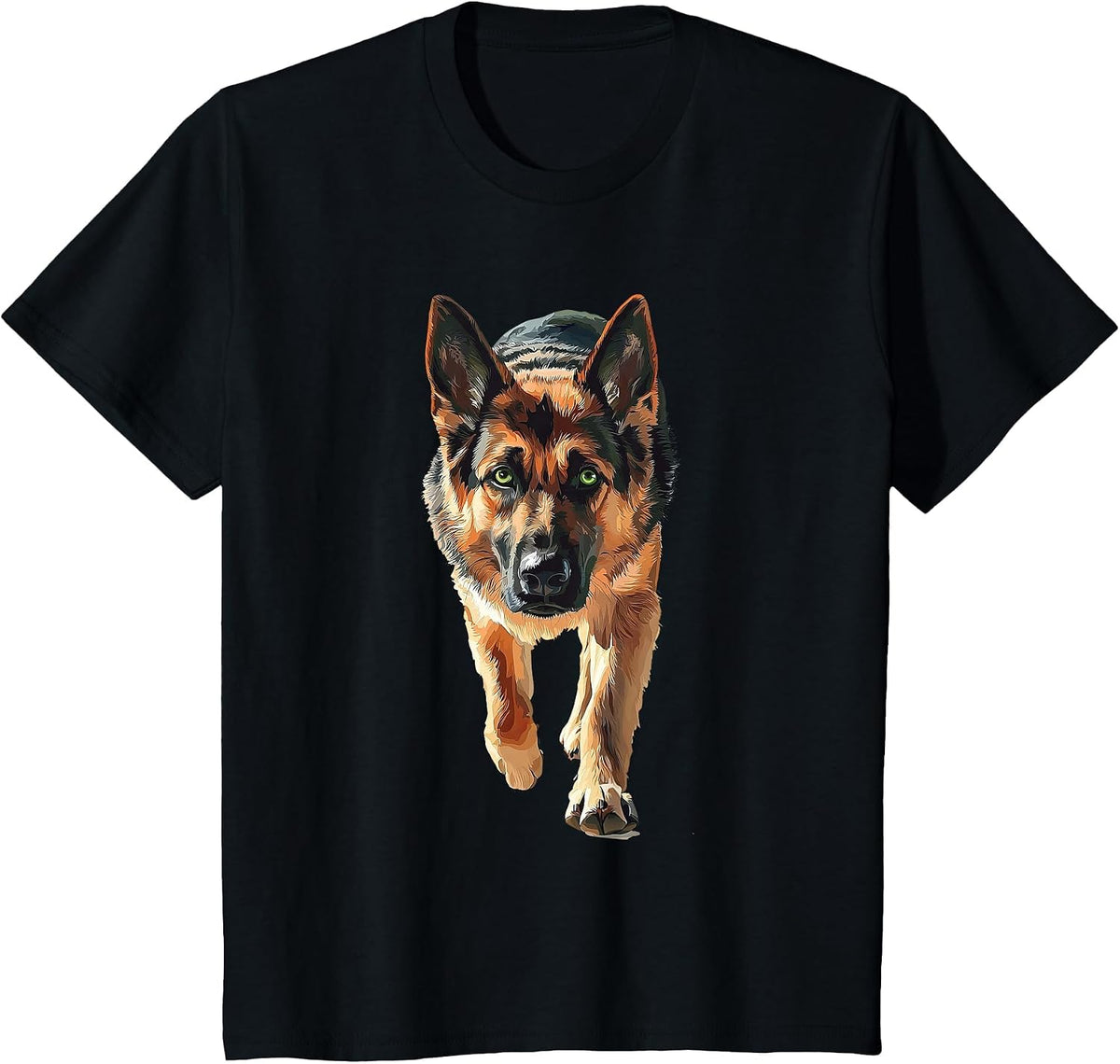 German Shepherd T-Shirt - Black