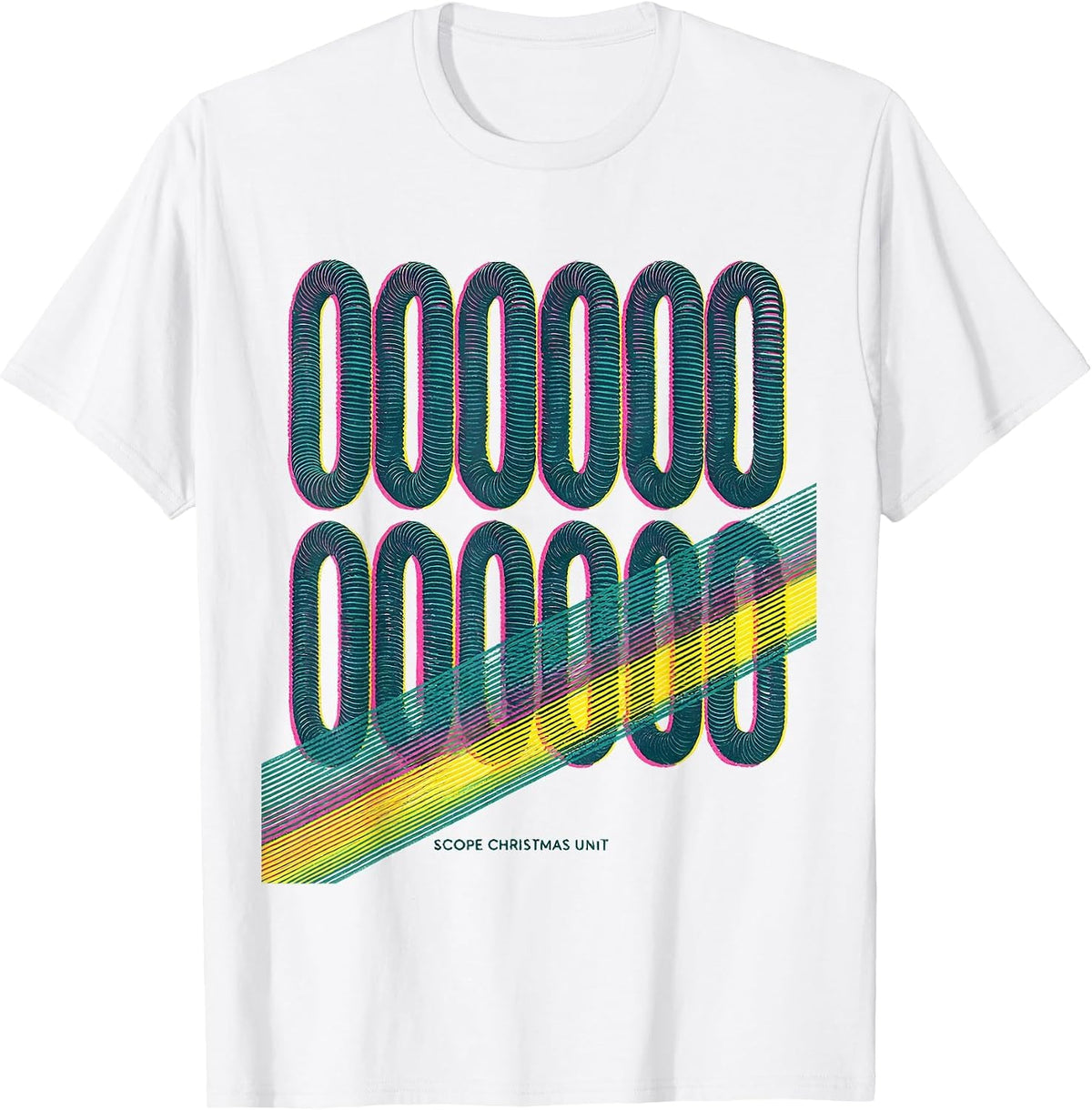 Men's Scope Christmas Unit Gastroenterology Nurse Endoscopy Tech T-Shirt - White