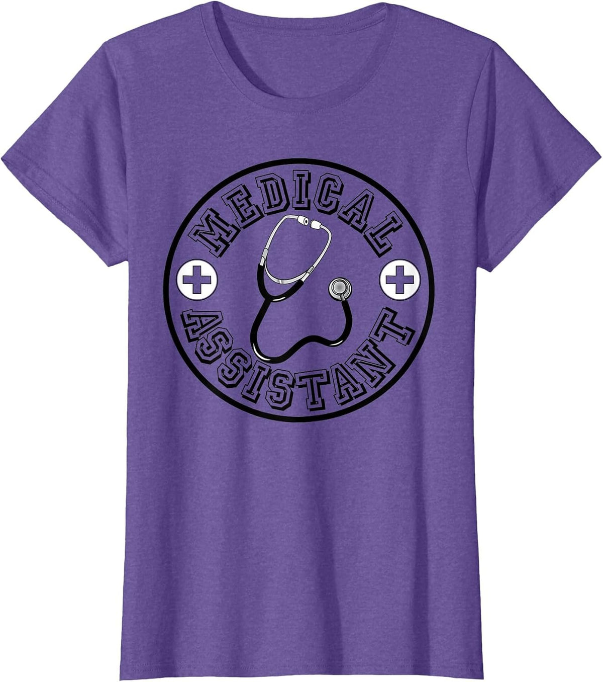 Medical Assistant T Shirt T-Shirt - Purple Heather