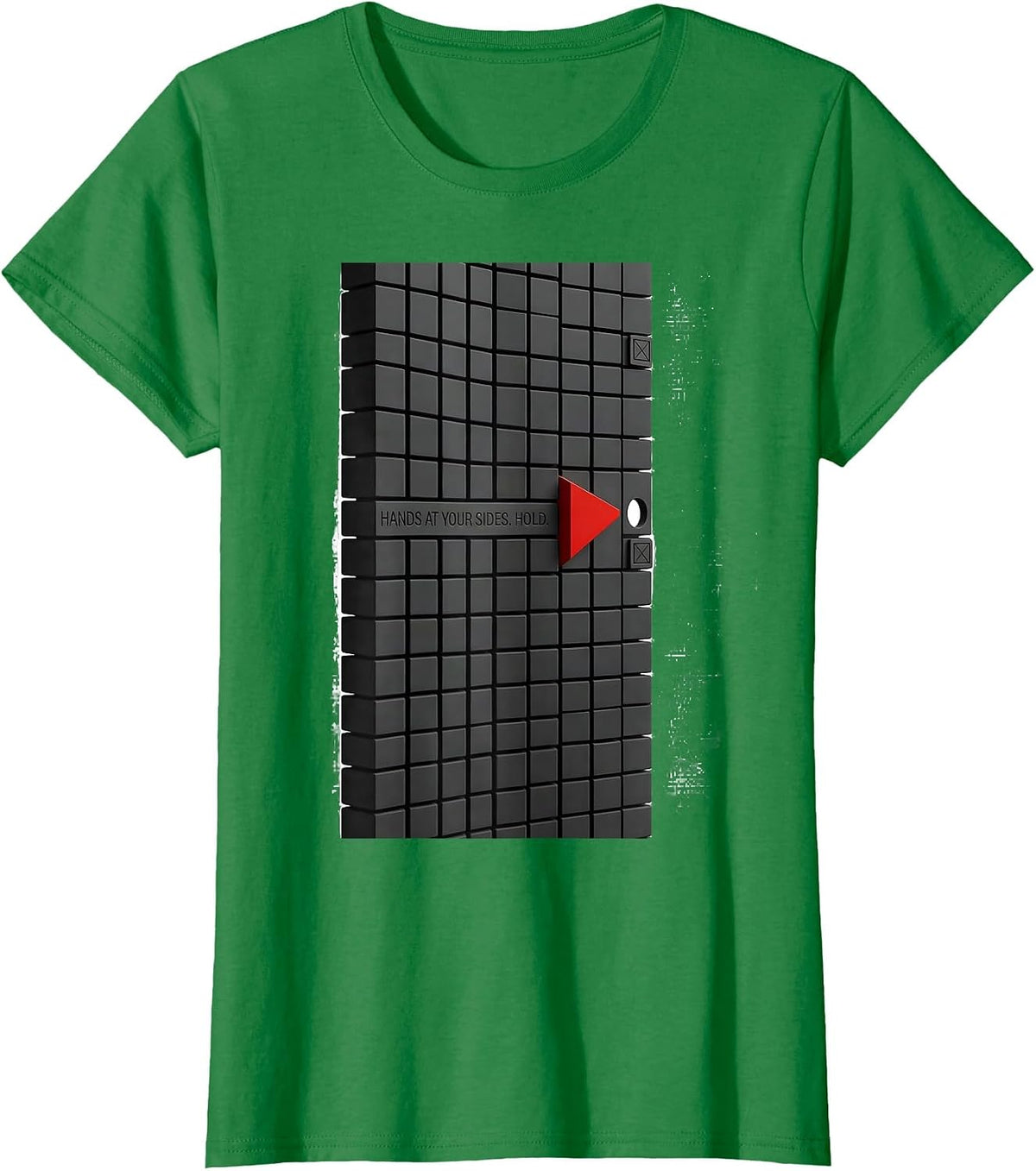 Hands At Your Sides Hold Radiology Rad Tech X-Ray T-Shirt - Kelly Green