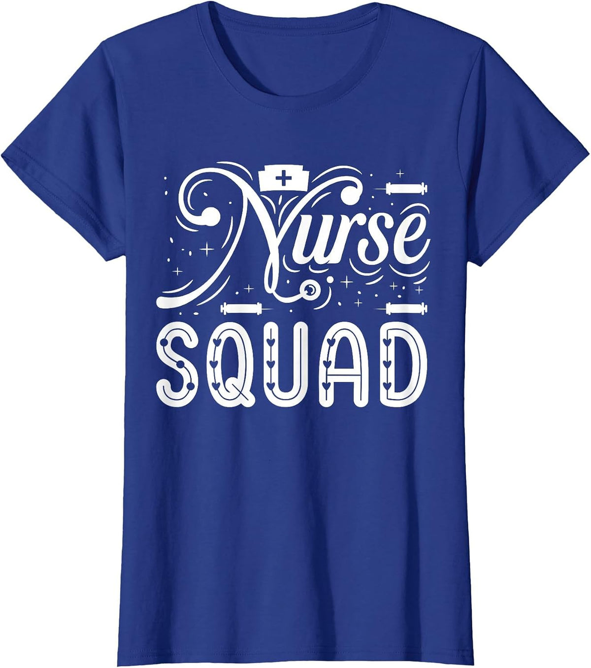 Nurse Squad | Nurse T-Shirt - Royal Blue