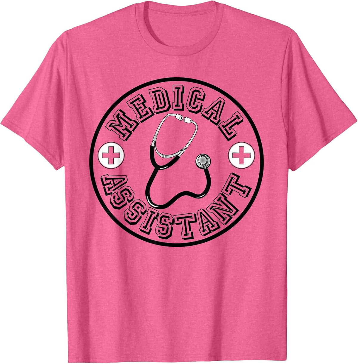 Medical Assistant T Shirt T-Shirt - Pink Heather