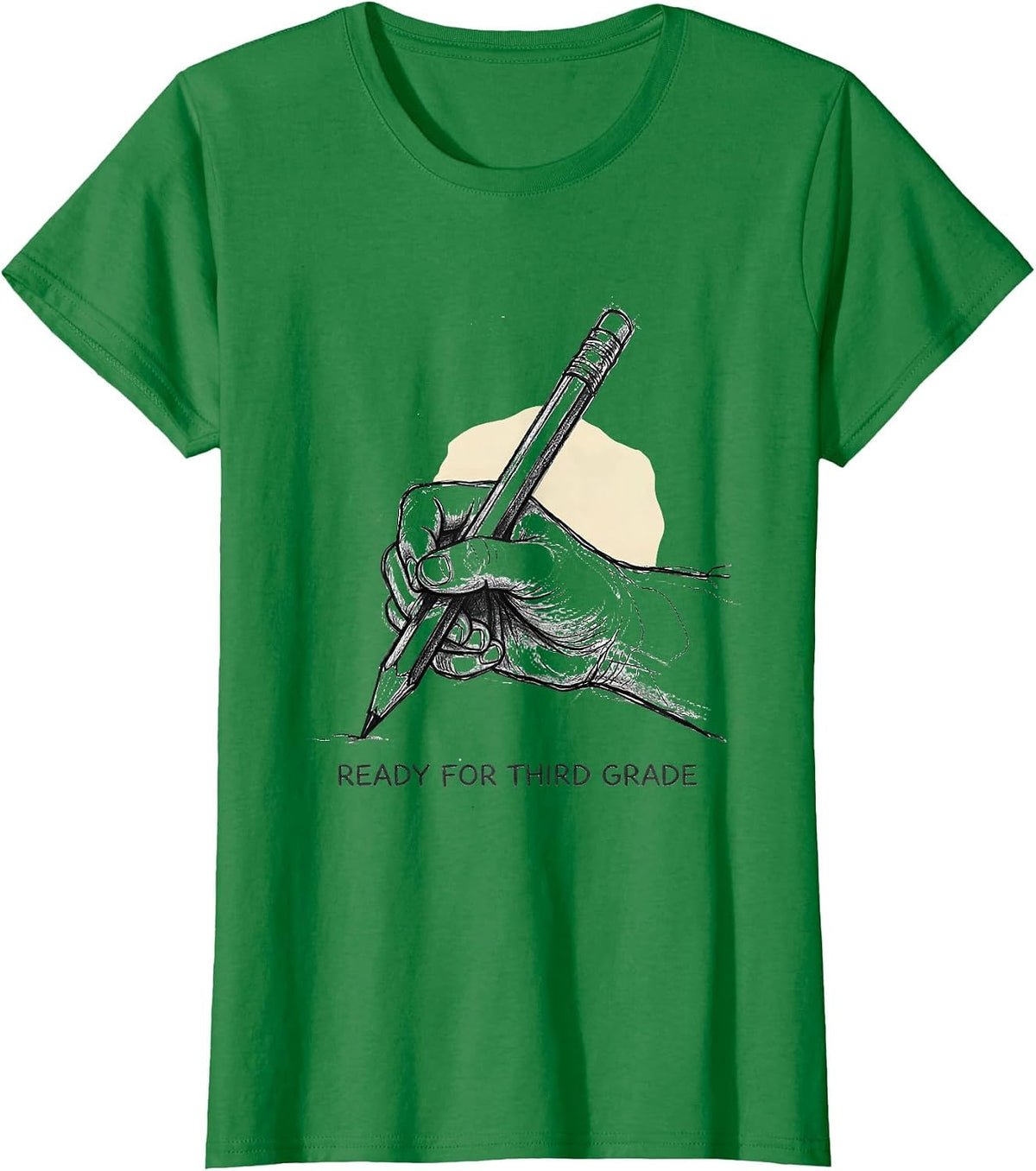 Women's Ready For Third Grade Cute Girl Back To School Teacher T-Shirt - Kelly Green