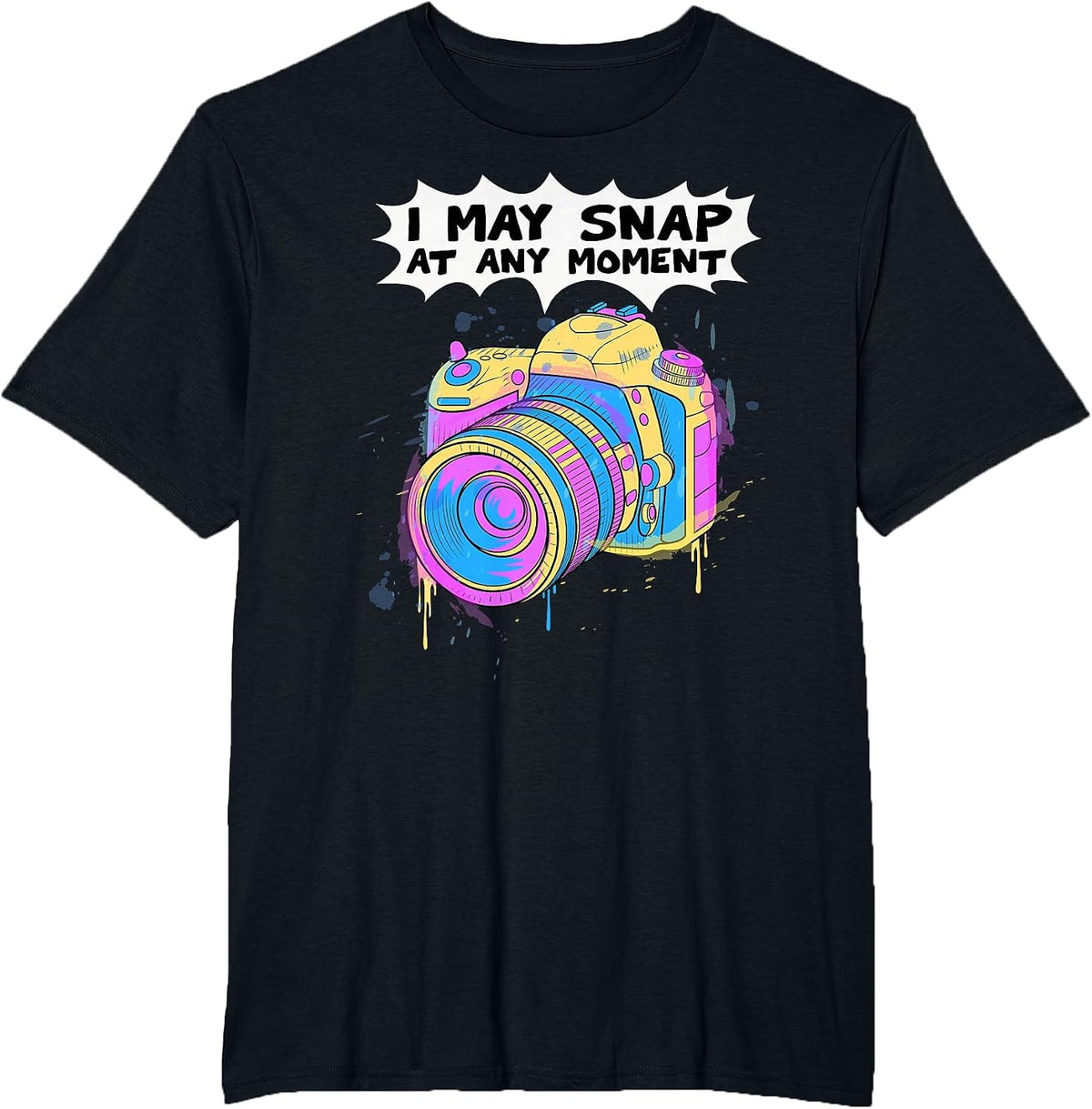 Photographer - Photography Camera T-Shirt - Black