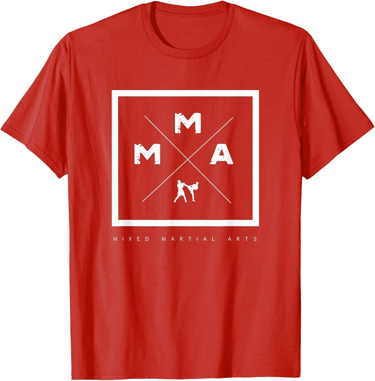 MMA Mixed Martial Arts T-Shirt - Red