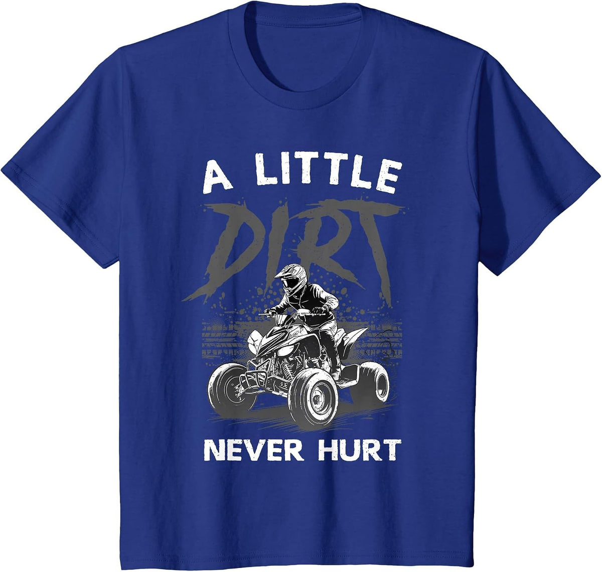Cool ATV Design for Men Women Kids Quad 4 Wheeler ATV Riding T-Shirt - Royal Blue