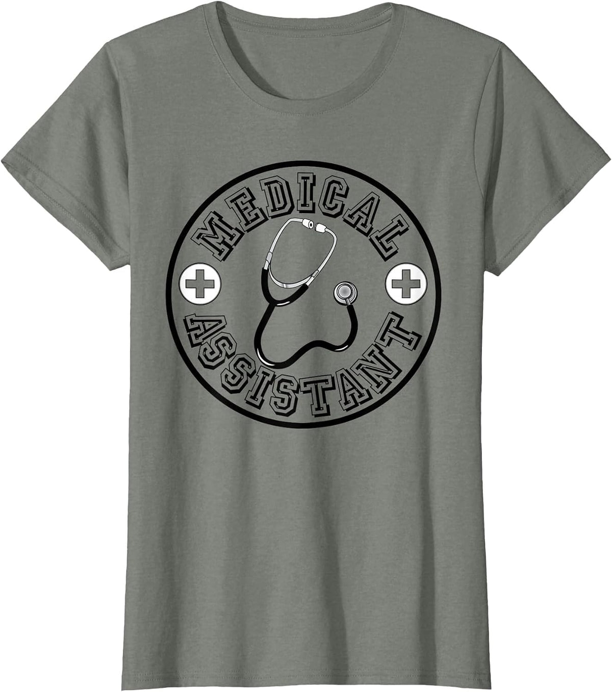 Medical Assistant T Shirt T-Shirt - Olive Heather