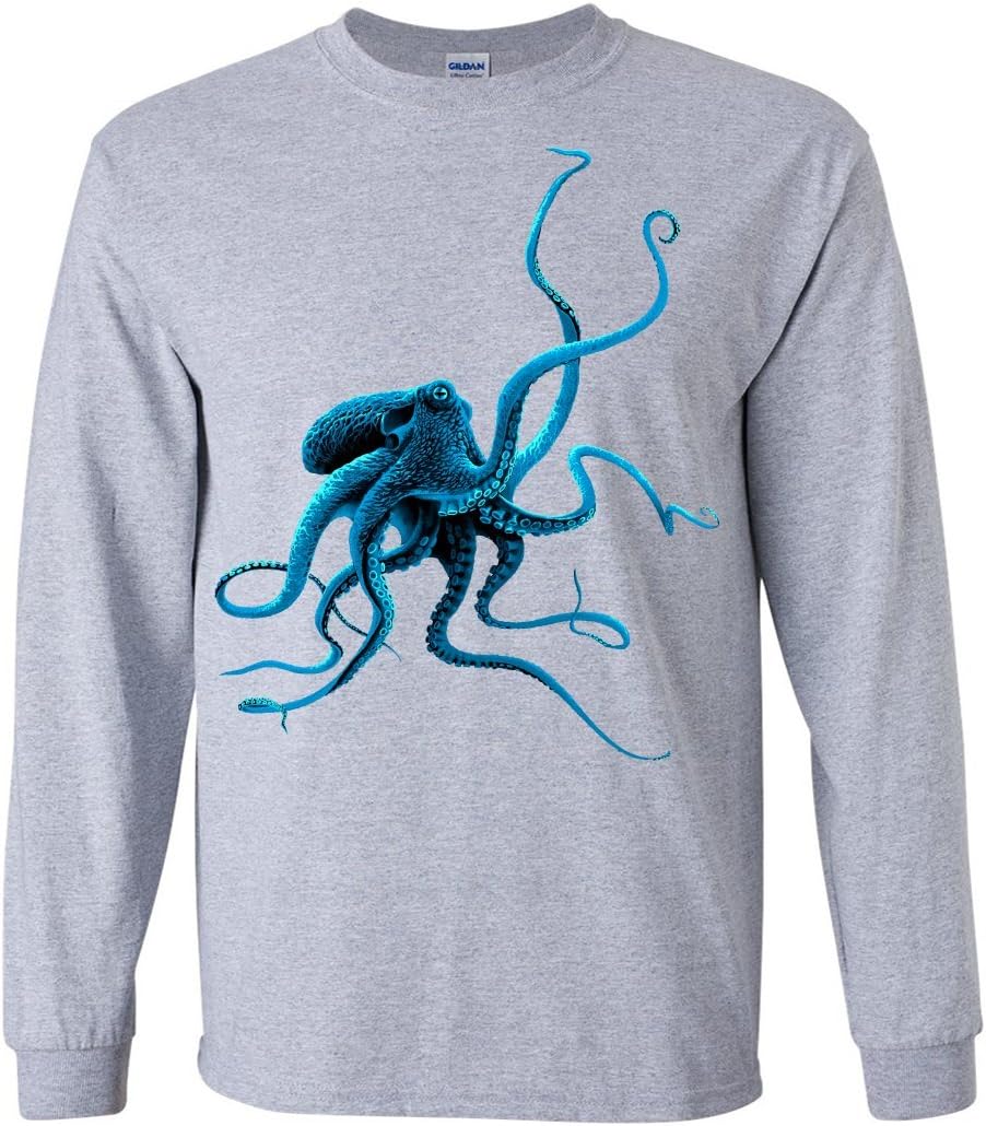 Octopus Long Sleeve Shirt - Sport Grey