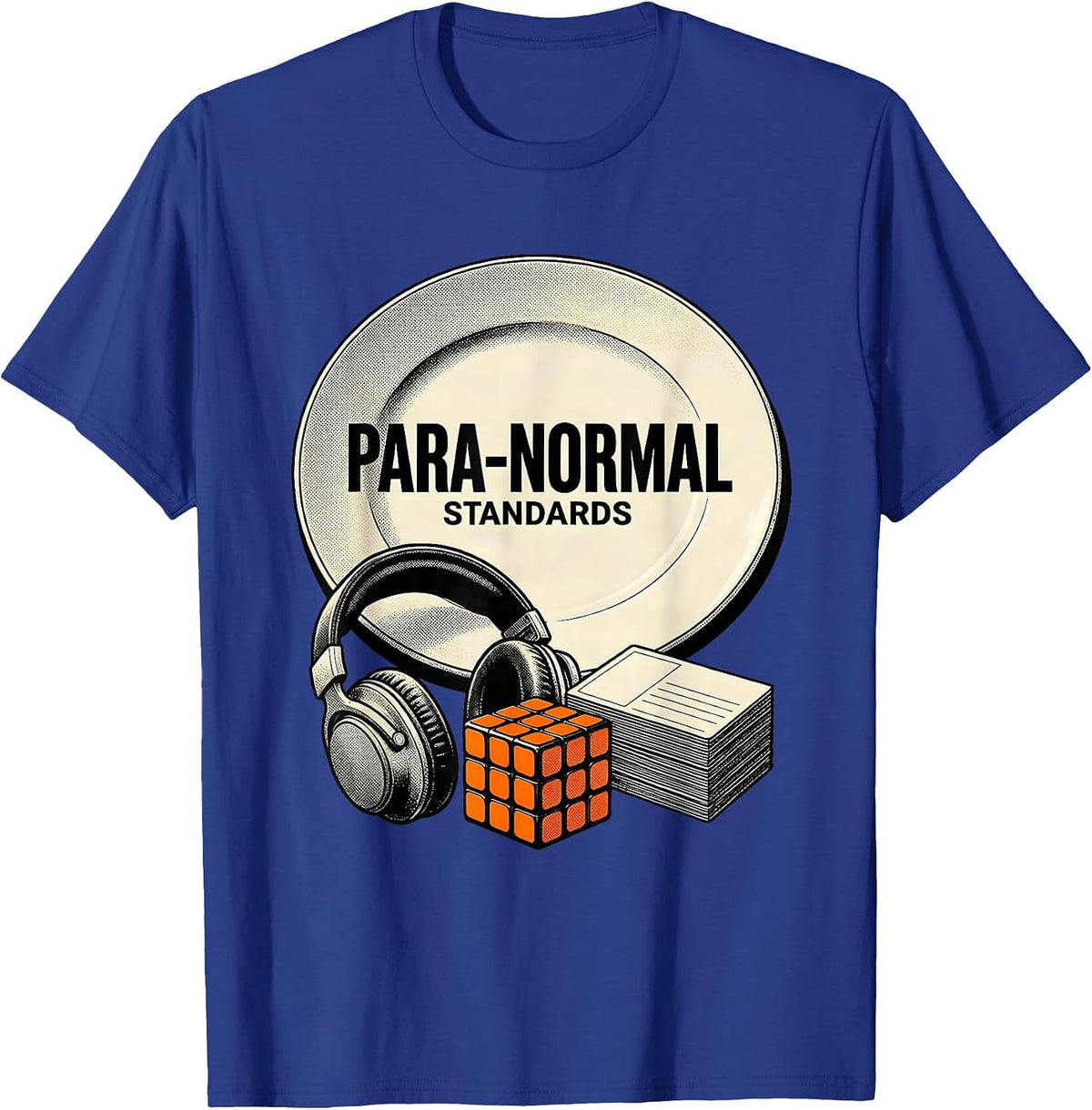 Men's Para-Normal Standards Funny Paraprofessional Goose SPED T-Shirt - Royal Blue