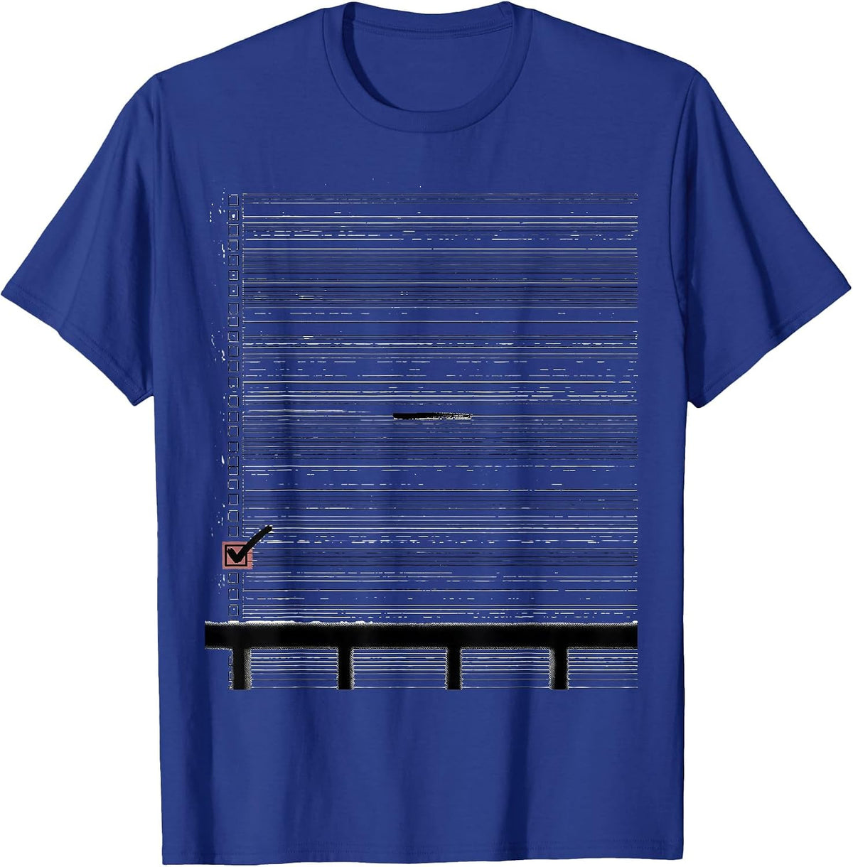 Men's Run Report Field EMS Paramedic Humor T-Shirt - Royal Blue