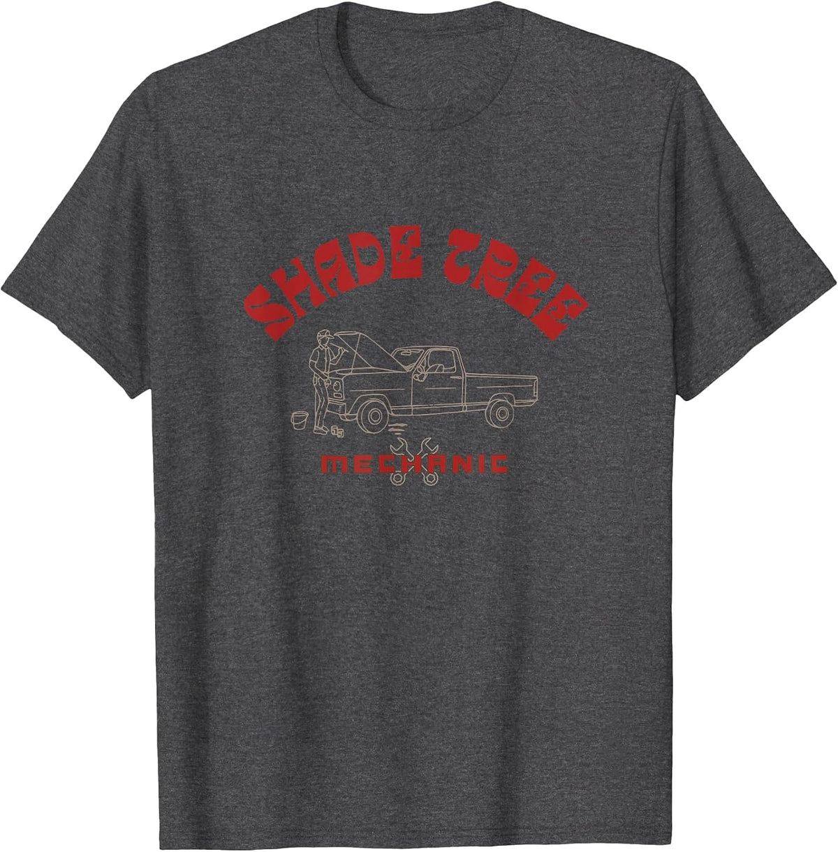 Shade Tree Mechanic T-Shirt - Dark Heather Grey