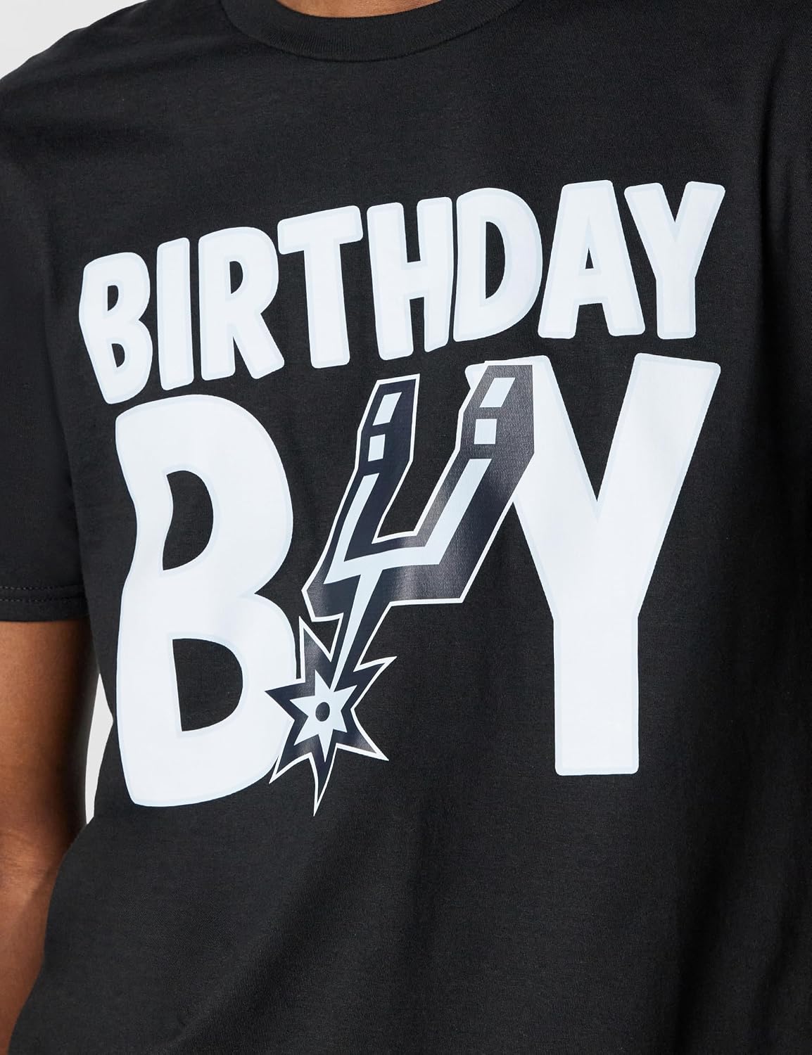 NBA Birthday Boy San Antonio Spurs Retro Logo T-Shirt - Heather Grey