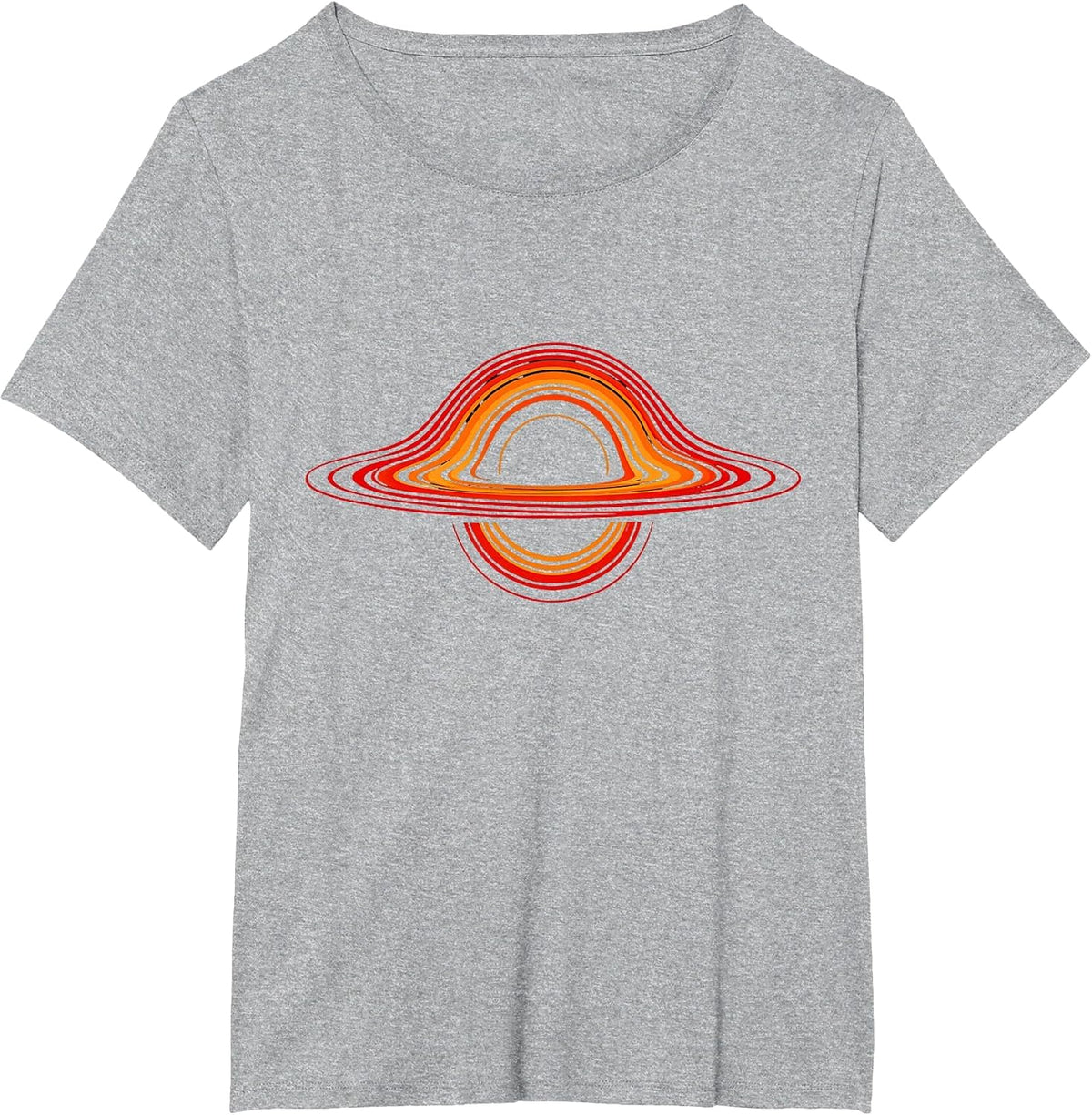 Black Hole Universe Physics Vortex Cosmic Astrophysicist T-Shirt - Heather Grey