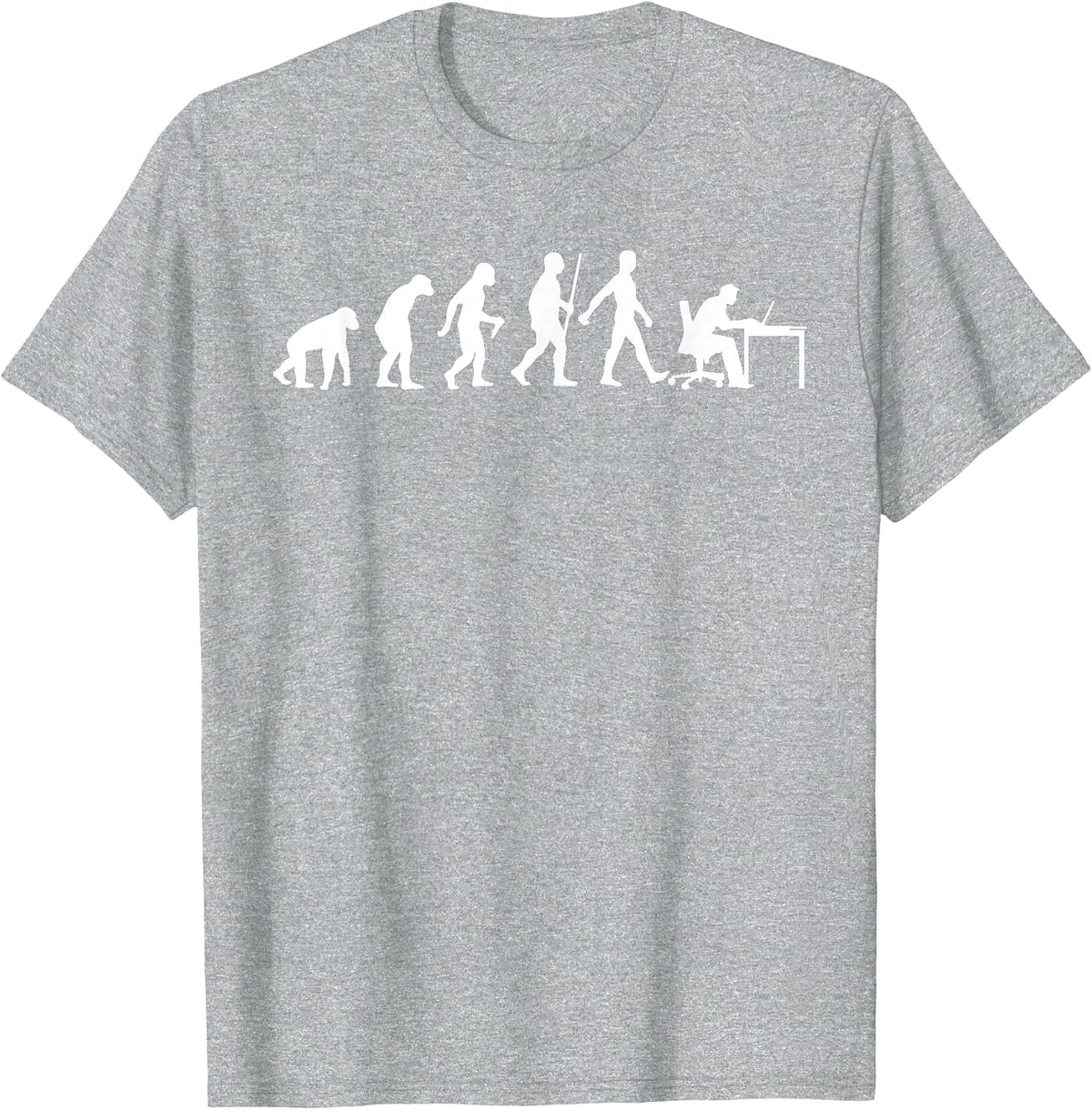 Cool Programmer Art for Men Women Computer Programming Geek T-Shirt - Heather Grey